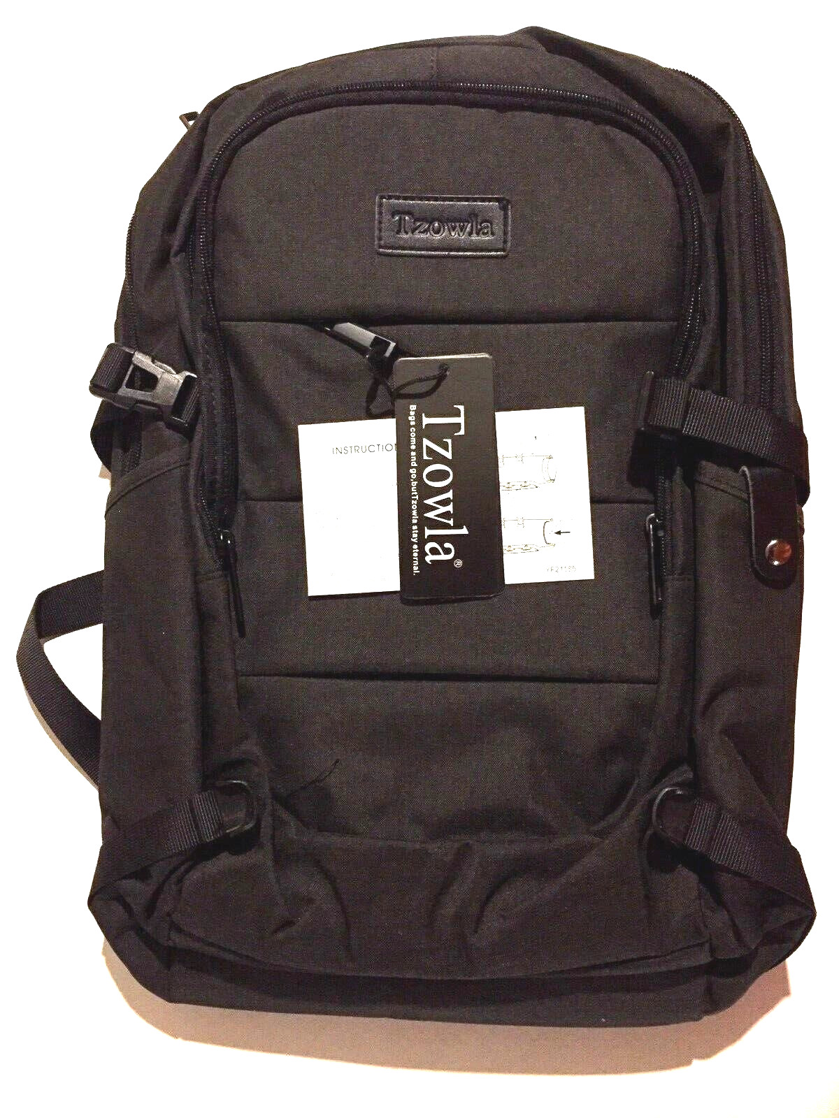 TRAVEL LAPTOP BACKPACK ~Anti-Theft Bag~TZOWLA~ Water Resistant ~ USB PORT~New