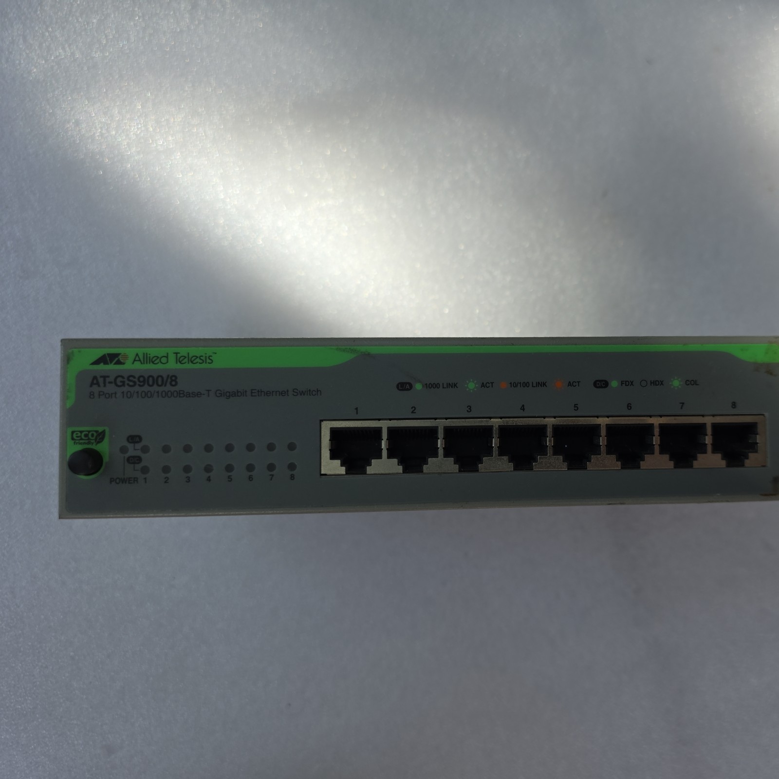 Allied Telesis AT-GS900/8E 8 Port External Switch