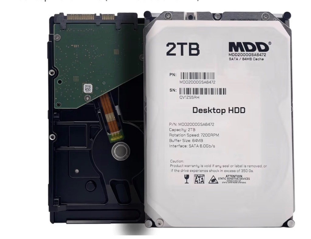 2TB 64MB Cache 7200RPM SATA 6.0Gb/s 3.5inch Internal Desktop Hard Drive *NEW*