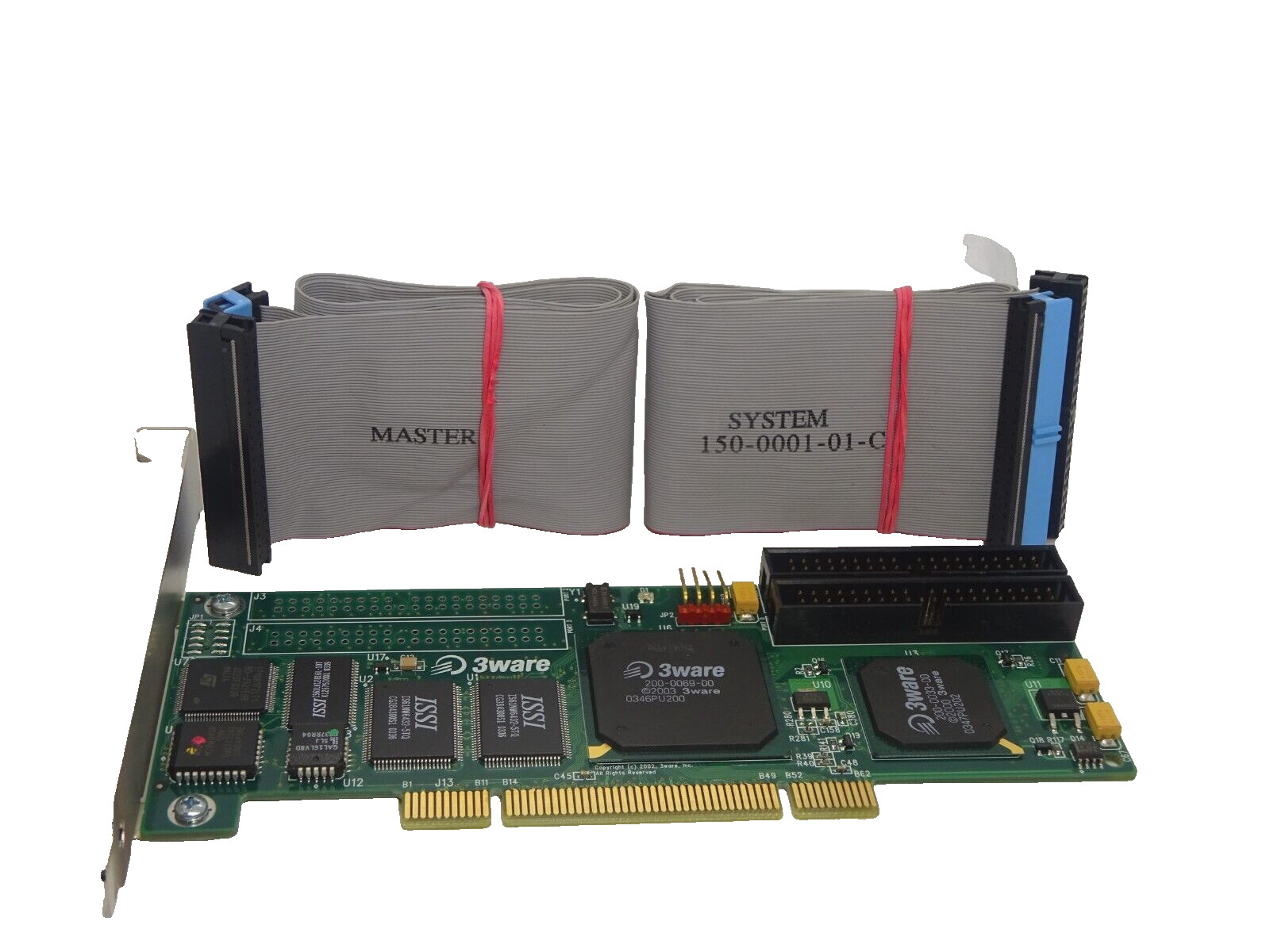 3STOCK ESCALADE 700-0127-01B 2x IDE RAID CONTROLLER PCI WITH CABLE #GK11369