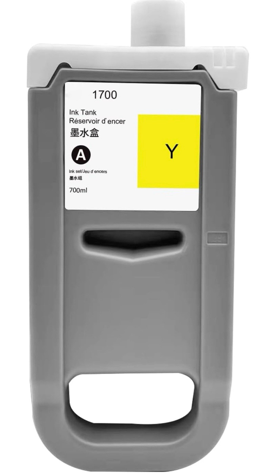 PFI-1700 Yellow Pigment Ink Cartridge for Canon PFI-1700 PFI-1700Y 0778C001AA ..
