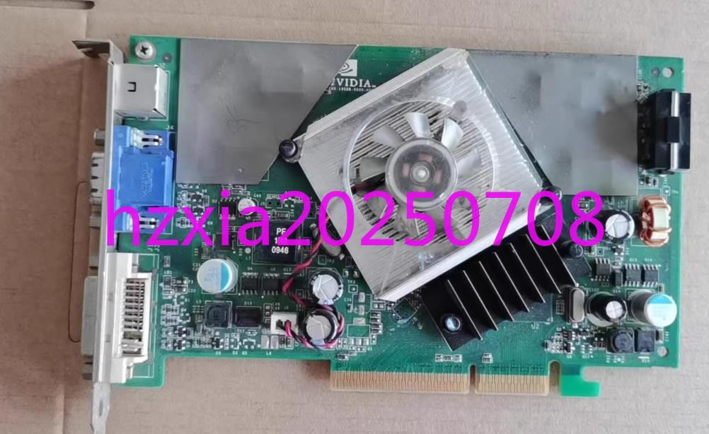 1pc used  Genforce 7600 GS AGP graphics card