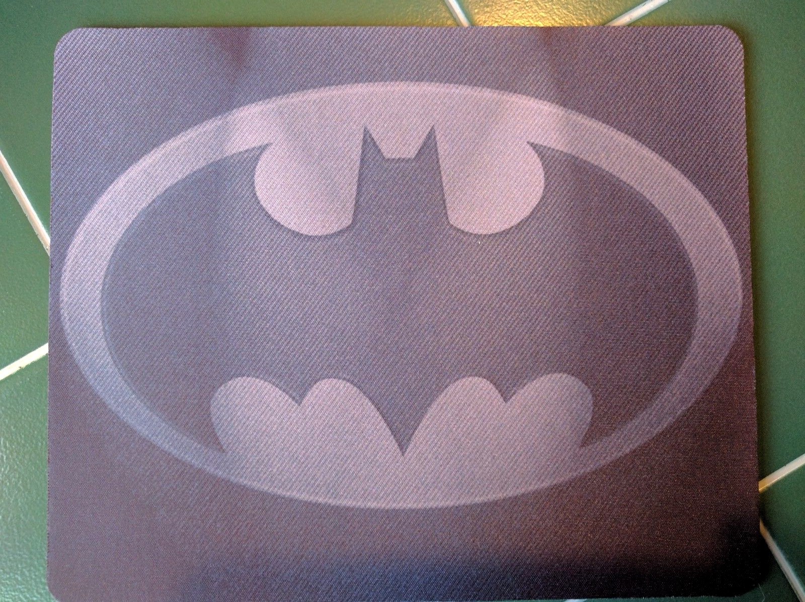 BATMAN LOGO Dark  DC Comics  Anti slip COMPUTER MOUSE PAD 9 X 7inch