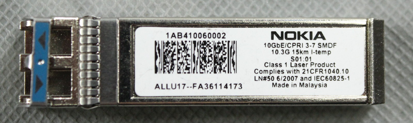 Nokia | 1AB410060002 | 10GbE/CPRI Transceiver Module