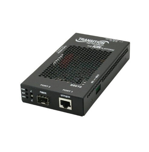 Transition Networks S6010-1011 S6010-Series 2-Port Network Media Converter