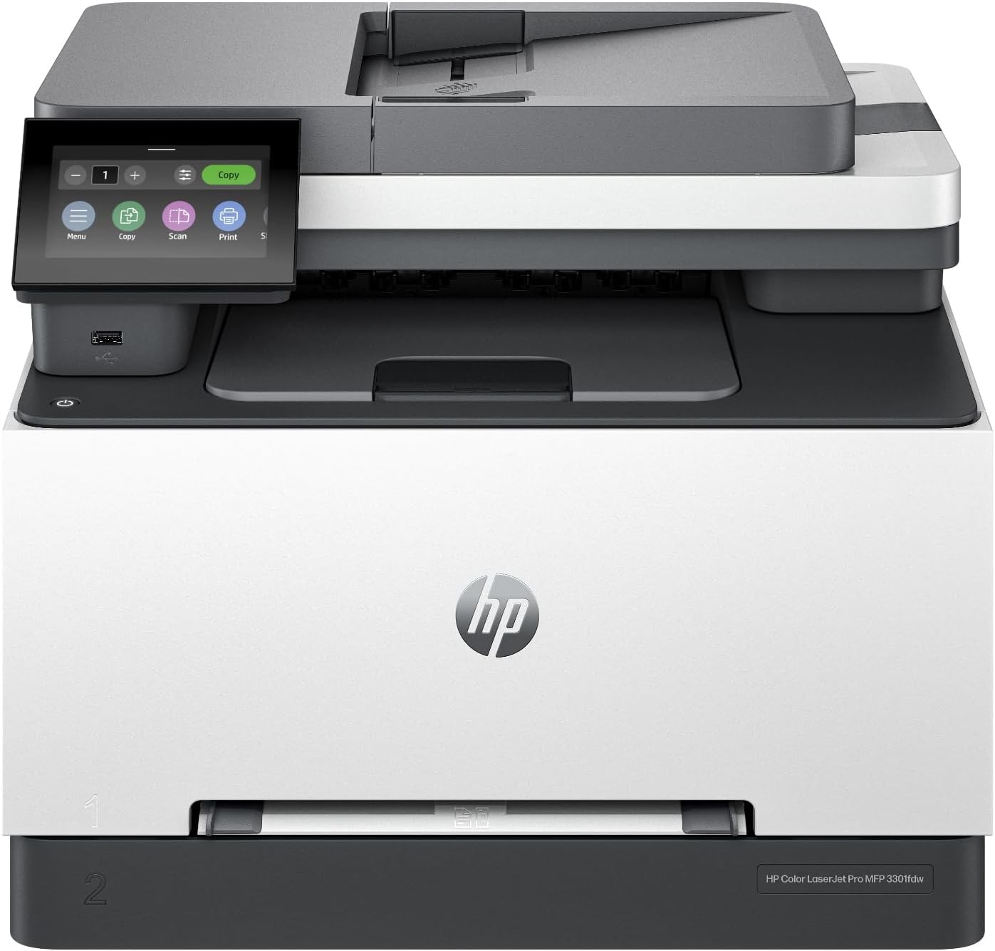 HP 499Q5F#BGJ Color LaserJet Pro MFP 3301fdw Laser Printer, Color Mobile Print,