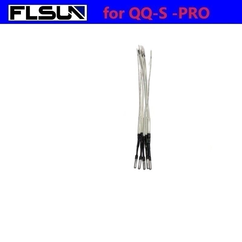 5PCS FLSUN V400/SR/Q5/QQ-S-Pro 3D Printer Temperature Sensor Heat Rod Thermistor