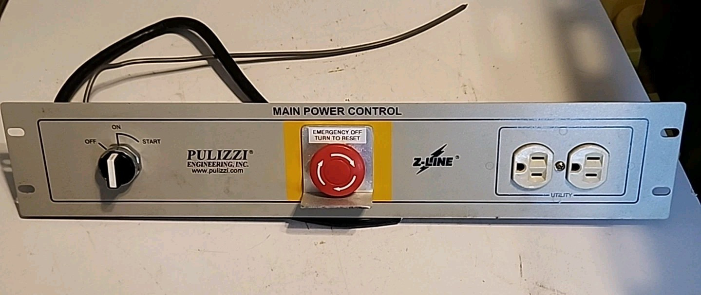 Pulizzi Z-line RCP200-GRY-LT Remote Power Control Panel -  