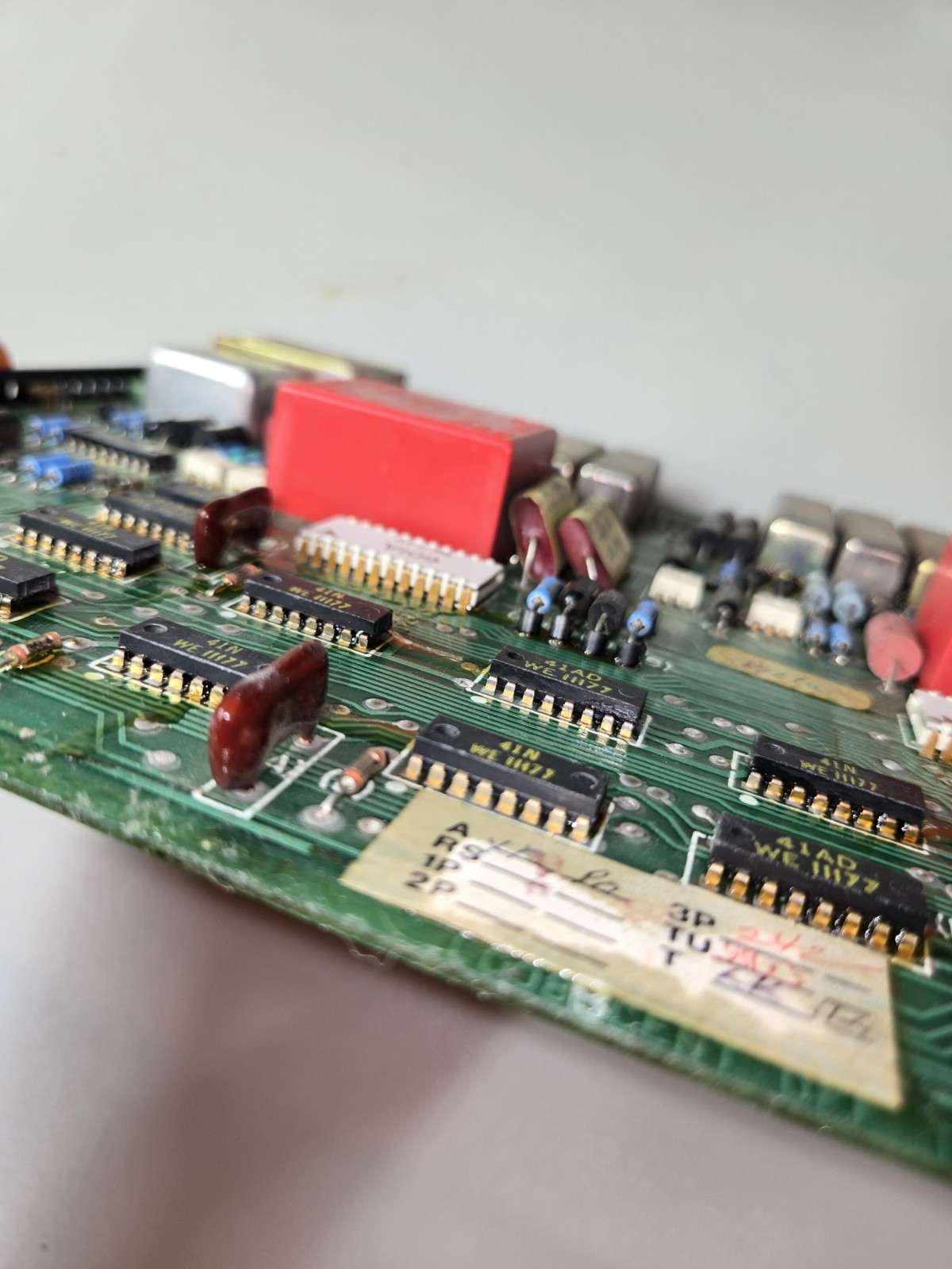 1977 Western Electric Bell System LC08B Central Office Trunk Circuit Board Gold