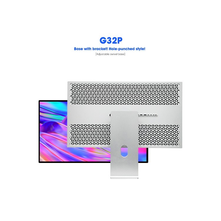 Kuycon G32P 32-Inch 6K UHD IPS Monitor with Aluminum Alloy Frame
