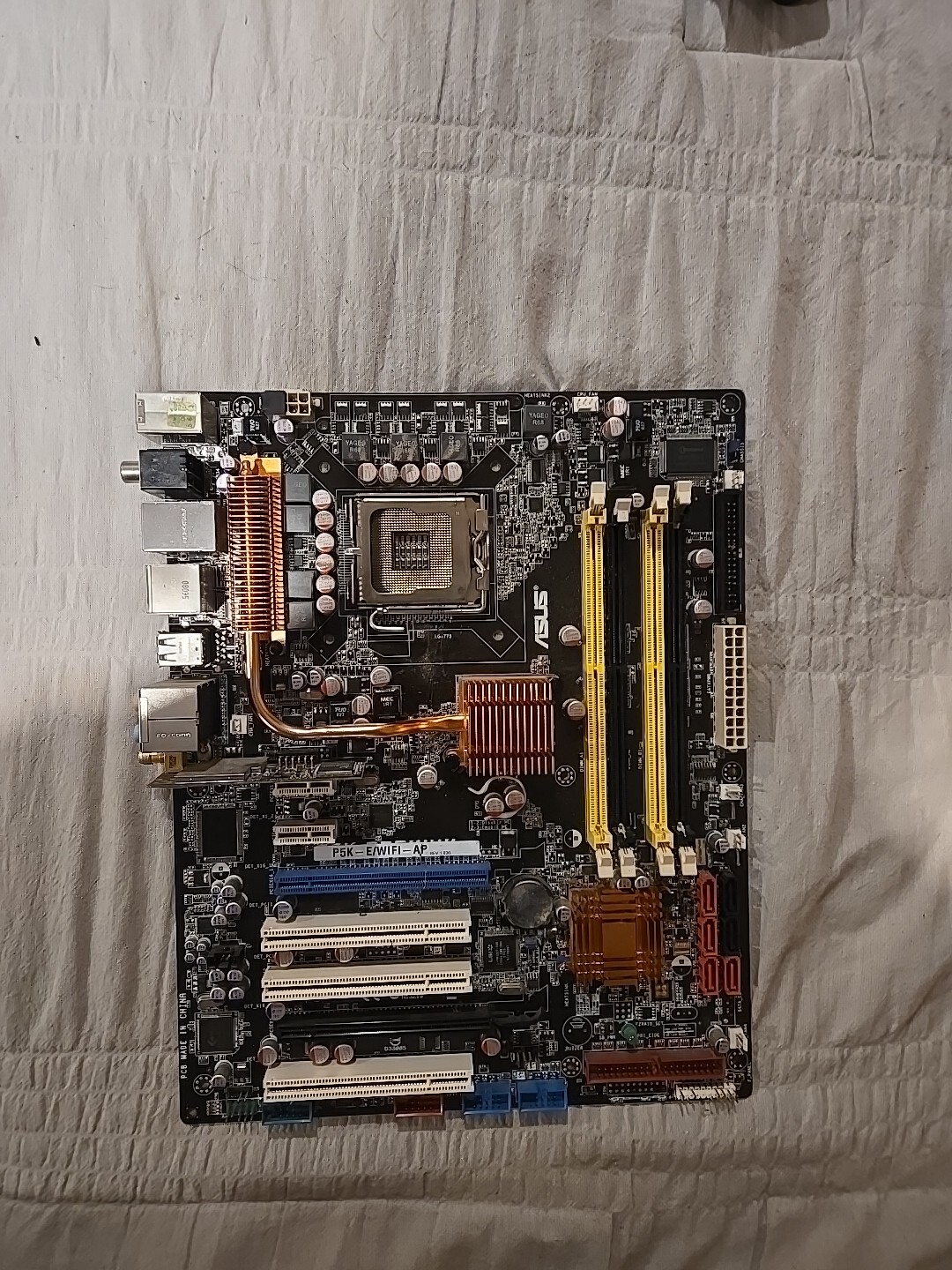 ASUS Intel P5K-E/WIFI-AP LGA 775 P35 ATX Motherboard UNTESTED
