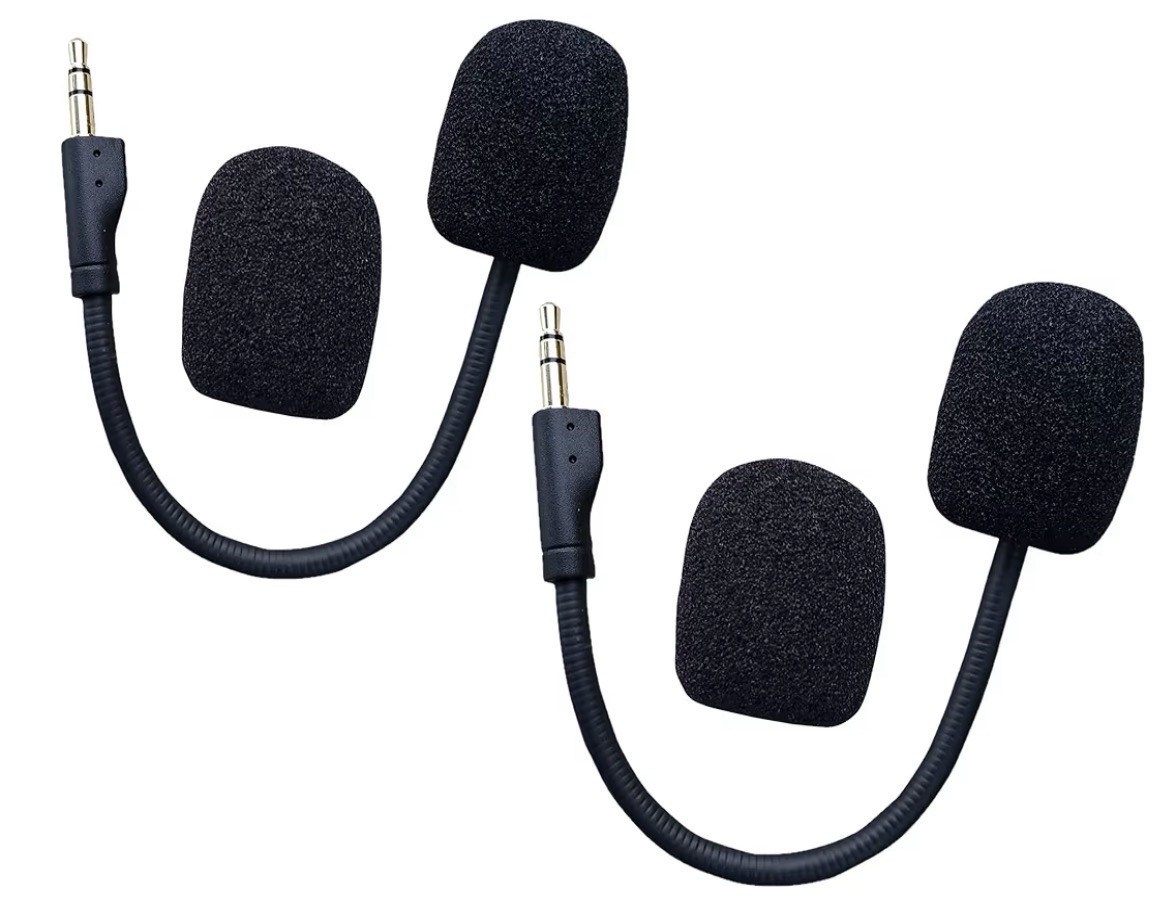 TNE 2 Pack Replacement Game Mic for Logitech G Pro X | 2X Detachable Microphone