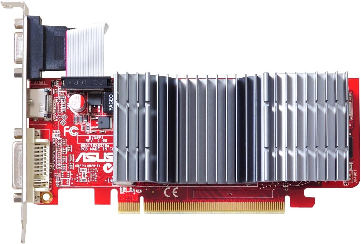ASUS ATI Radeon HD4350 EAH4350 512MB PCI-Express Silent Graphics Card