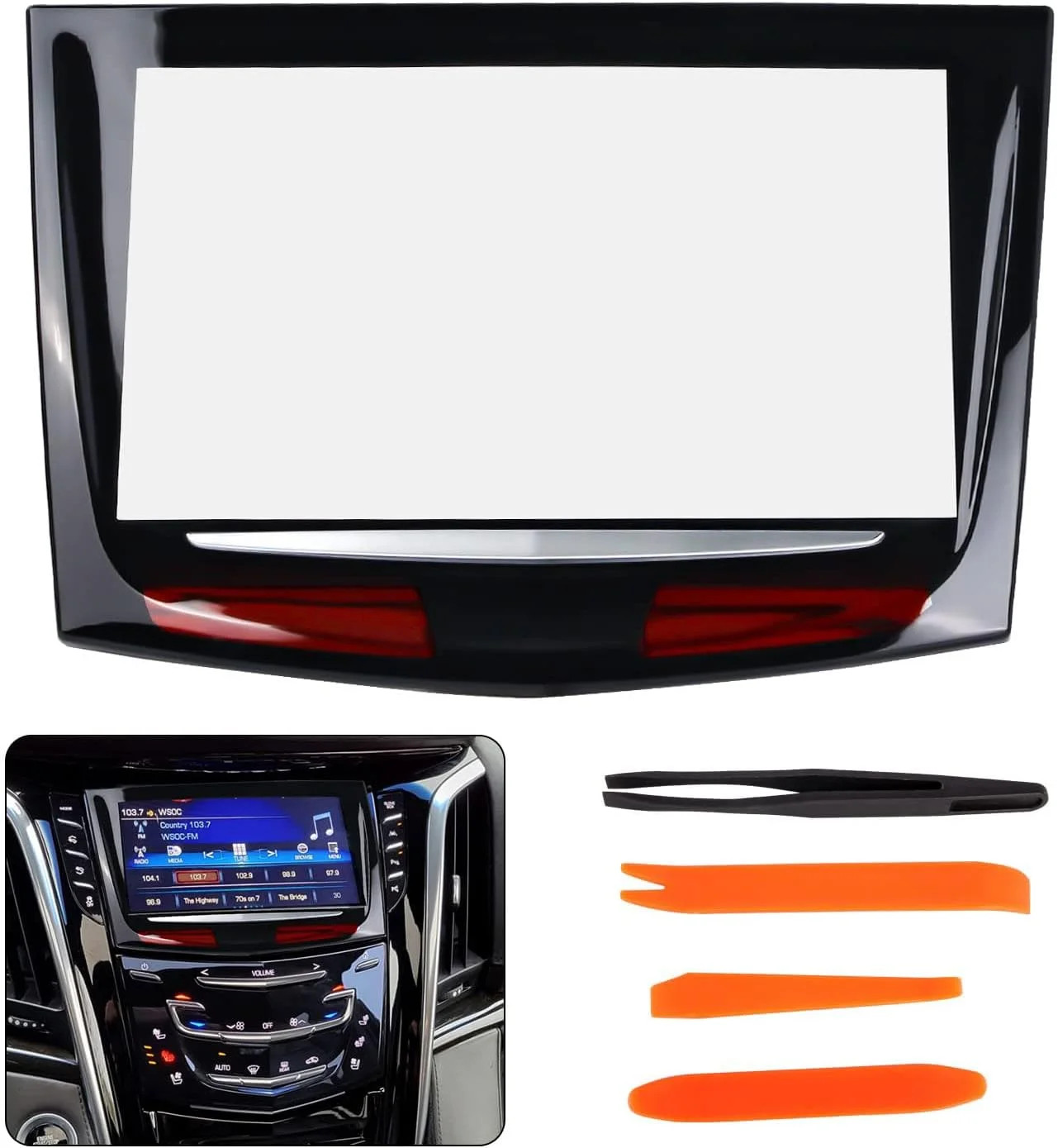 CUE Touch Screen Display Replacement Compatible with 2013 2014 2015 2016 2017 Ca