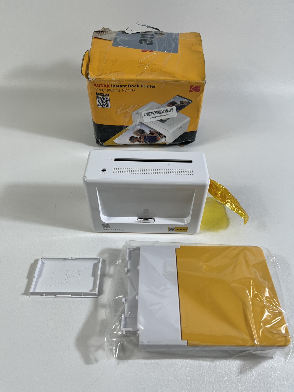 KODAK Dock Plus 4x6 Photo Printer, Smartphone Docking, 4PASS, 10 Sheets