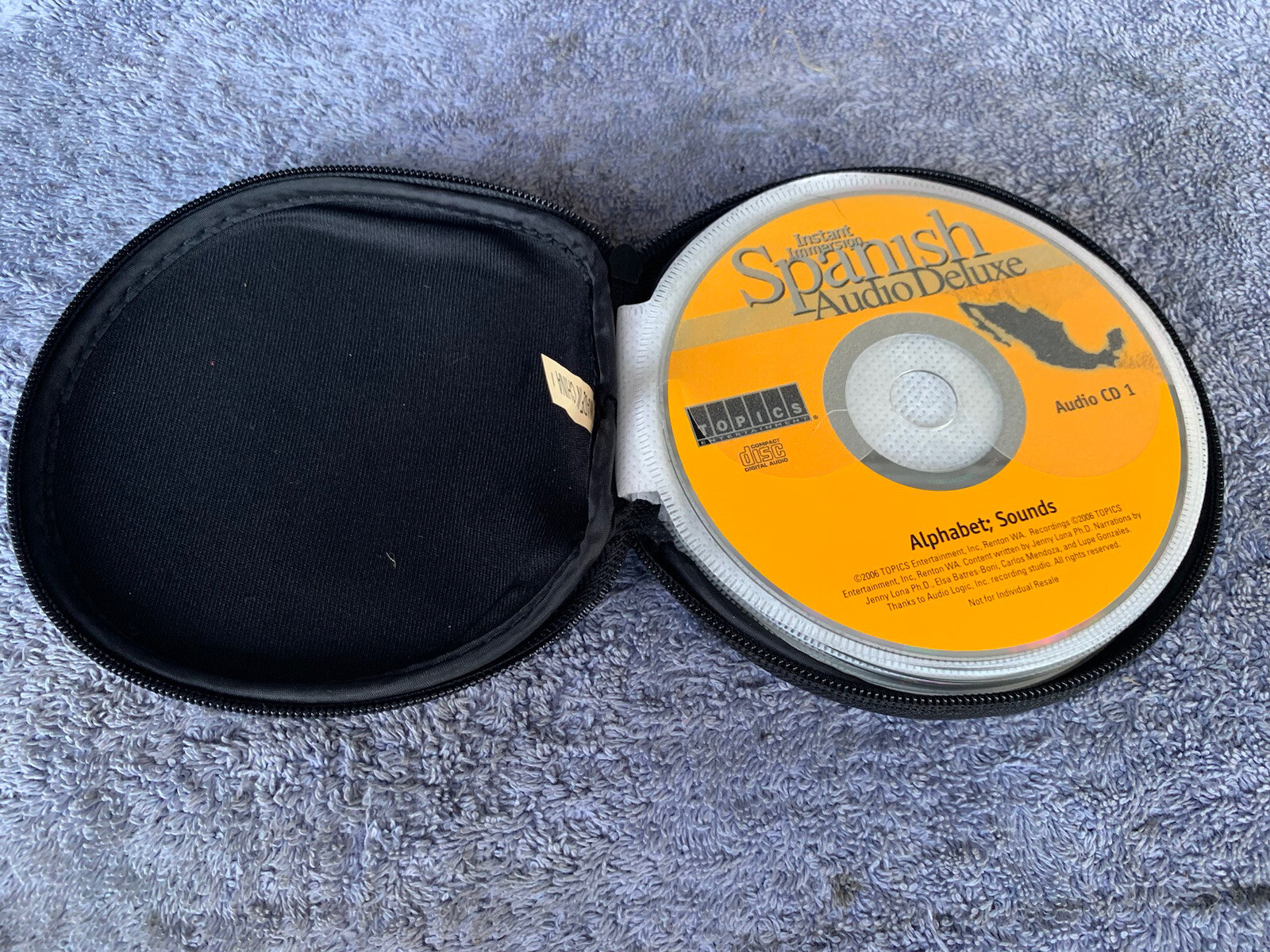 Instant Immersion Spanish Deluxe by TOPICS All 8 Disks Used Audio CDS  W/2extra