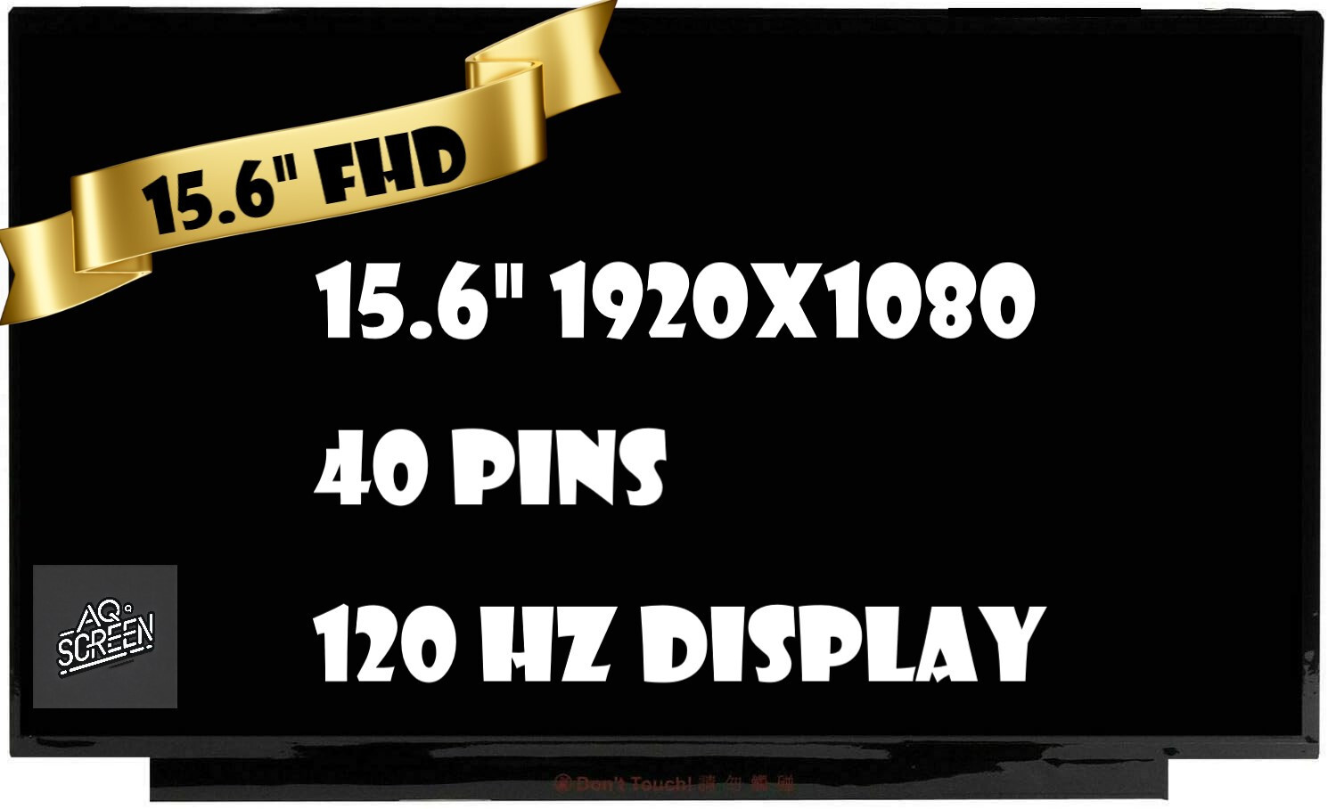 New MSI Thin 9SD Model# MS-16W1 Gaming Display 15.6" FHD LCD IPS 120hz Screen 