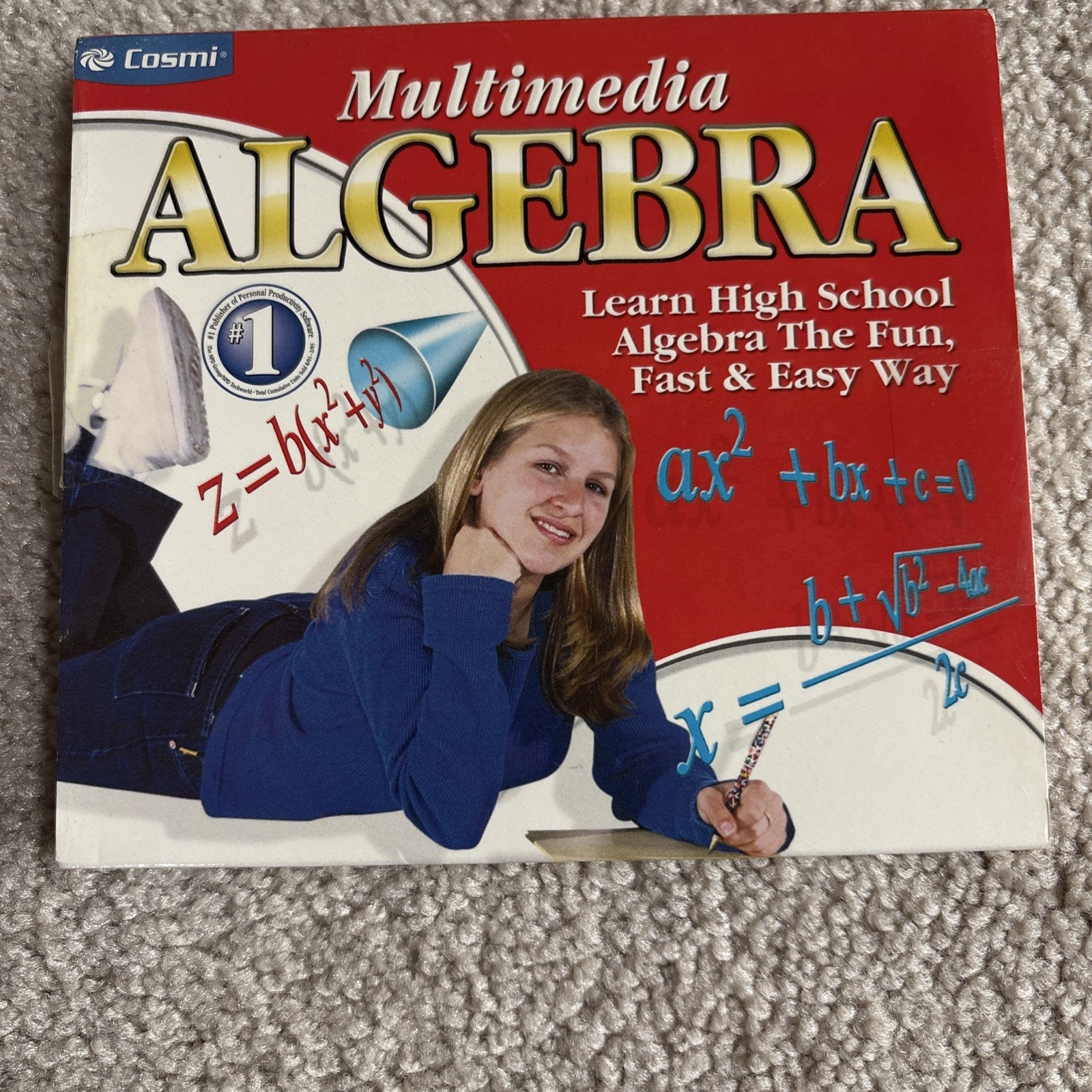 Cosmi Multimedia Algebra Windows PC CD-ROM Learn the Fast & Easy Way
