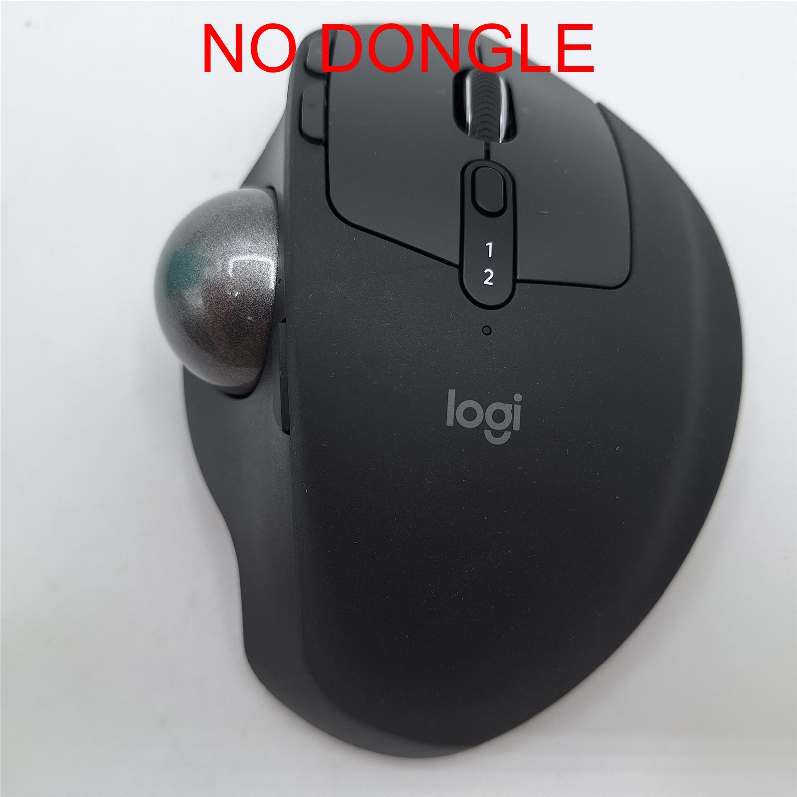 Logitech MX Ergo S Advanced Wireless Trackball Ergonomic Mouse *NO DONGLE*