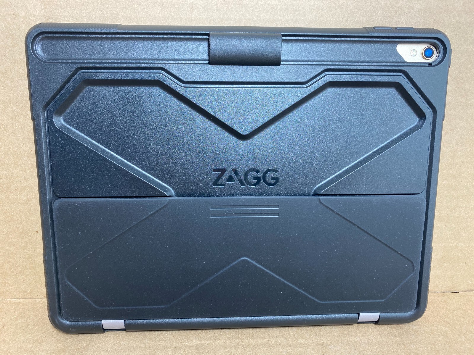 Zagg Rugged Book Pro Case Stand with Pencil Holder for iPad Pro 9.7" Black