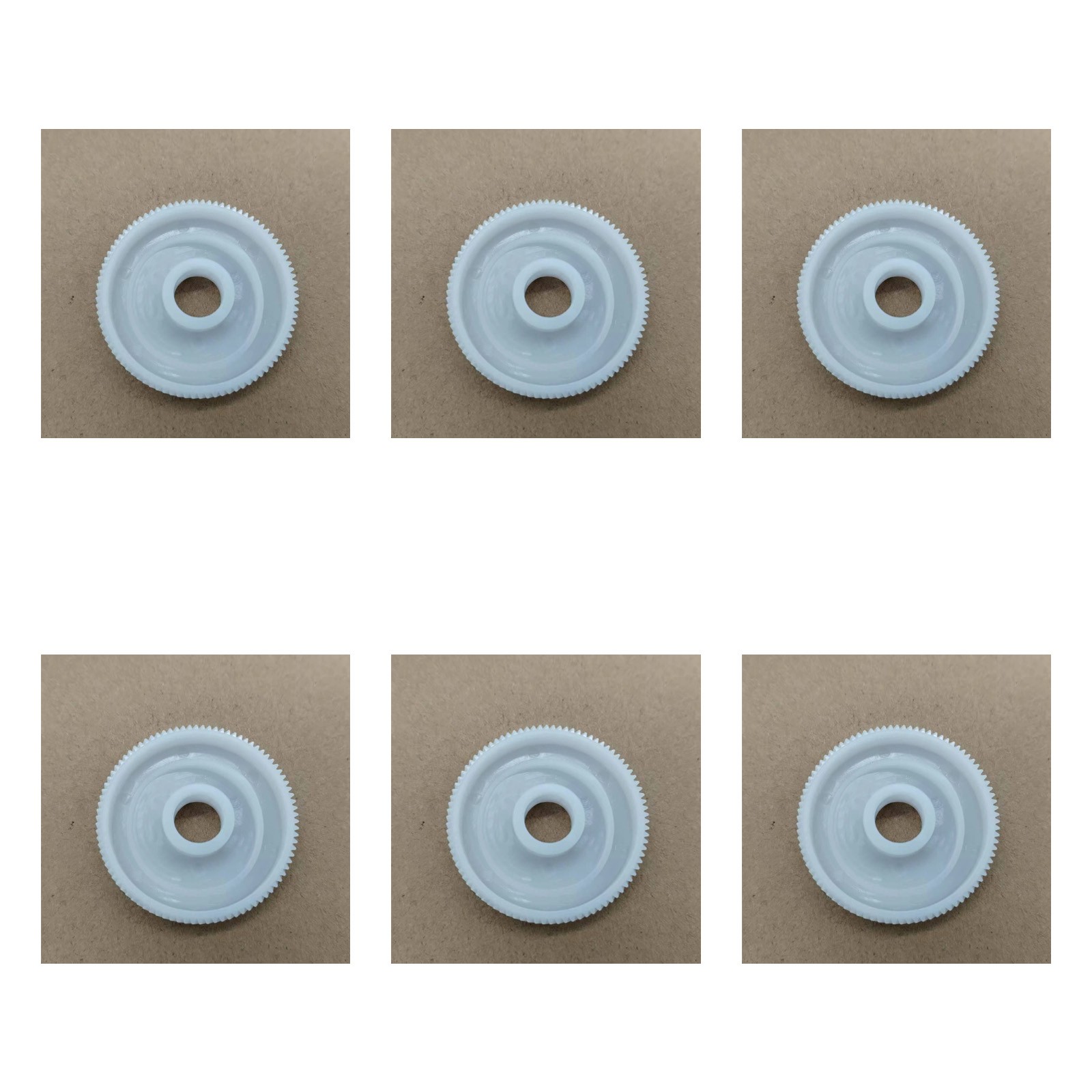 6pcs Encoder Disk Gear Fits For Brother T642 T616 X644 T654 T612 T634DN T522