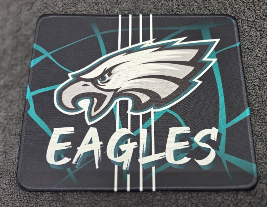 Philadelphia Eagles Computer Mouse Pad 9.5" x 8" Non Slip Bottom