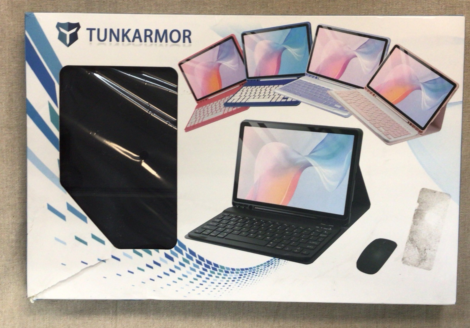 TUNKARMOR Case Keyboard for Samsung Galaxy Tab A9+ / A11+ Plus 2023/2025 11 Inch