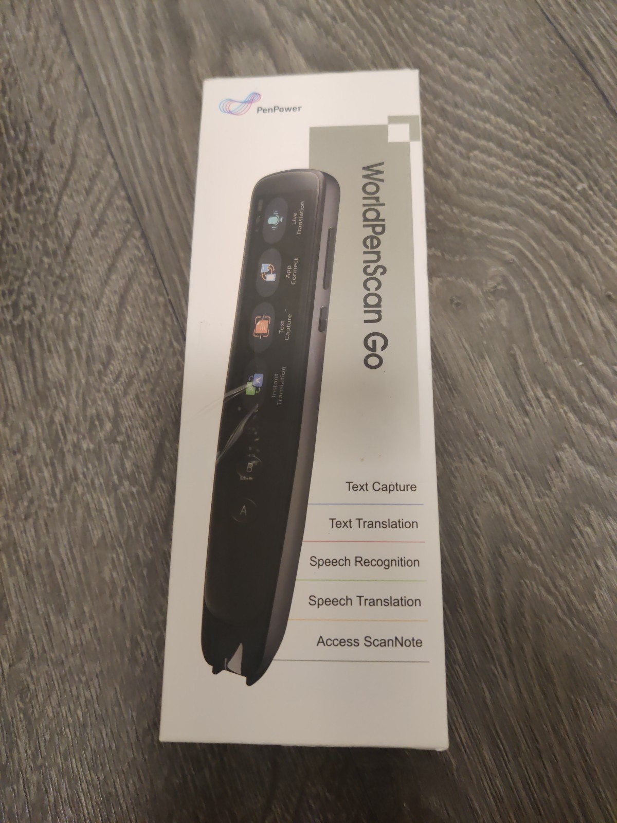 PenPower WorldPenScan Go OCR Scanner Pen with Translation & TTS