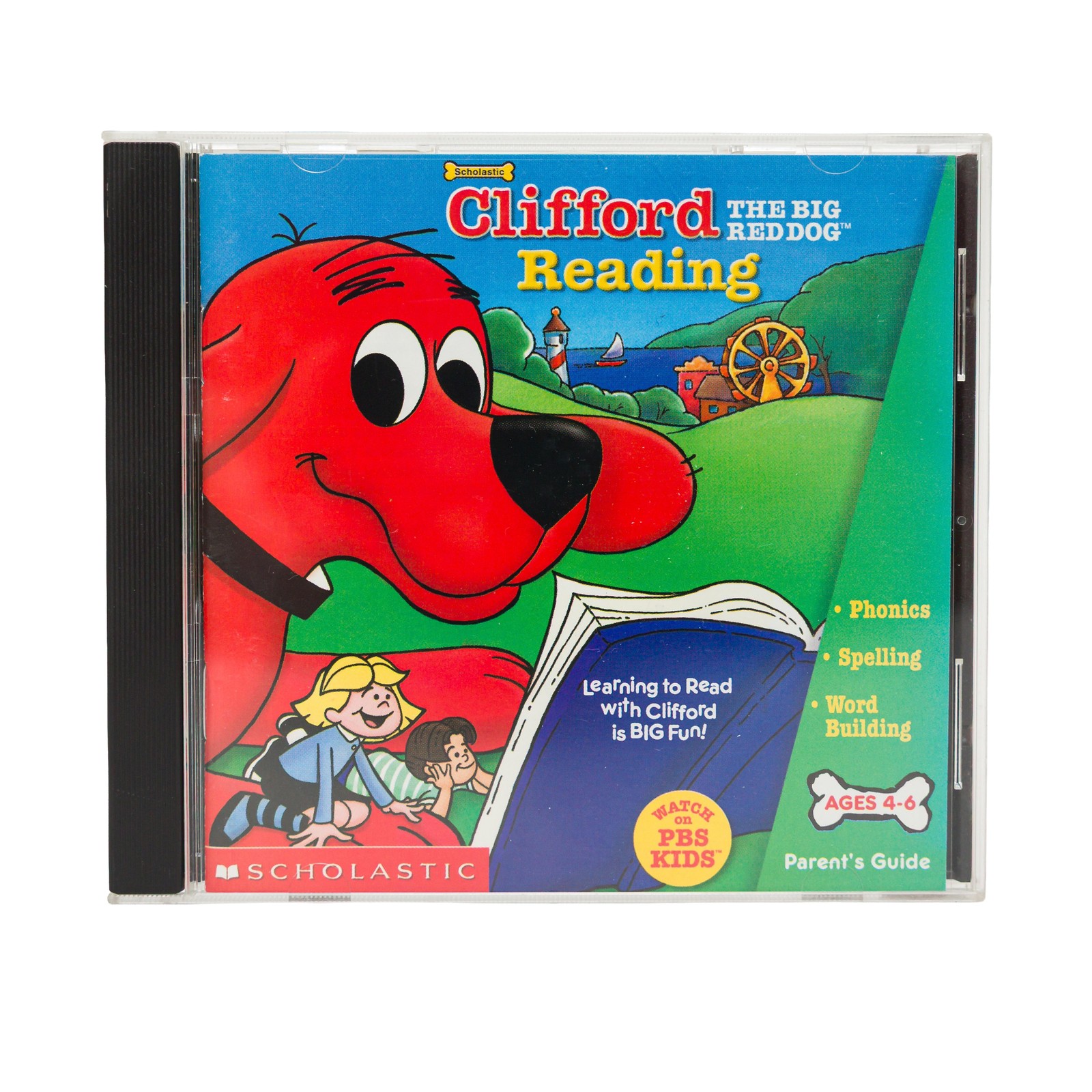 Scholastic Clifford The Big Red Dog Reading CD-ROM Windows Mac Kids Learning