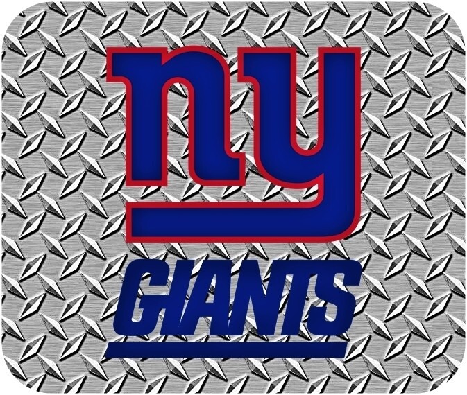 New York Giants Diamond Plate Computer / Laptop Mouse Pad