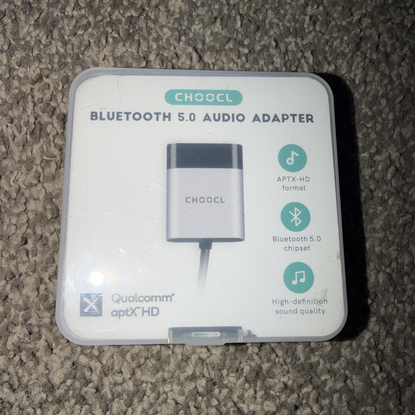 CHOOCL Bluetooth 5.0 AptX-HD Adapter For Audi MMI 3G & Mercedes iPod Port