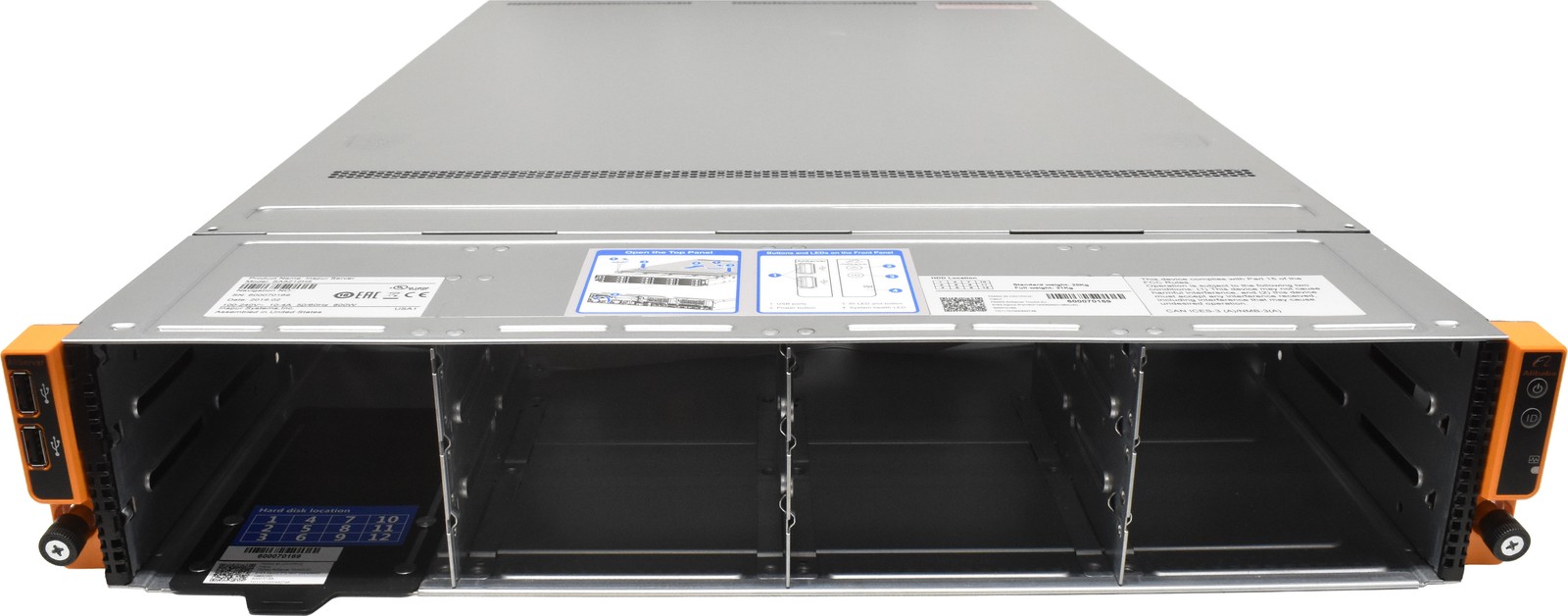 Aliserver Inspur SA5212H5 Thor02-2U 2x LGA-3647 2x SFP+ 2x Cooler No Backplane