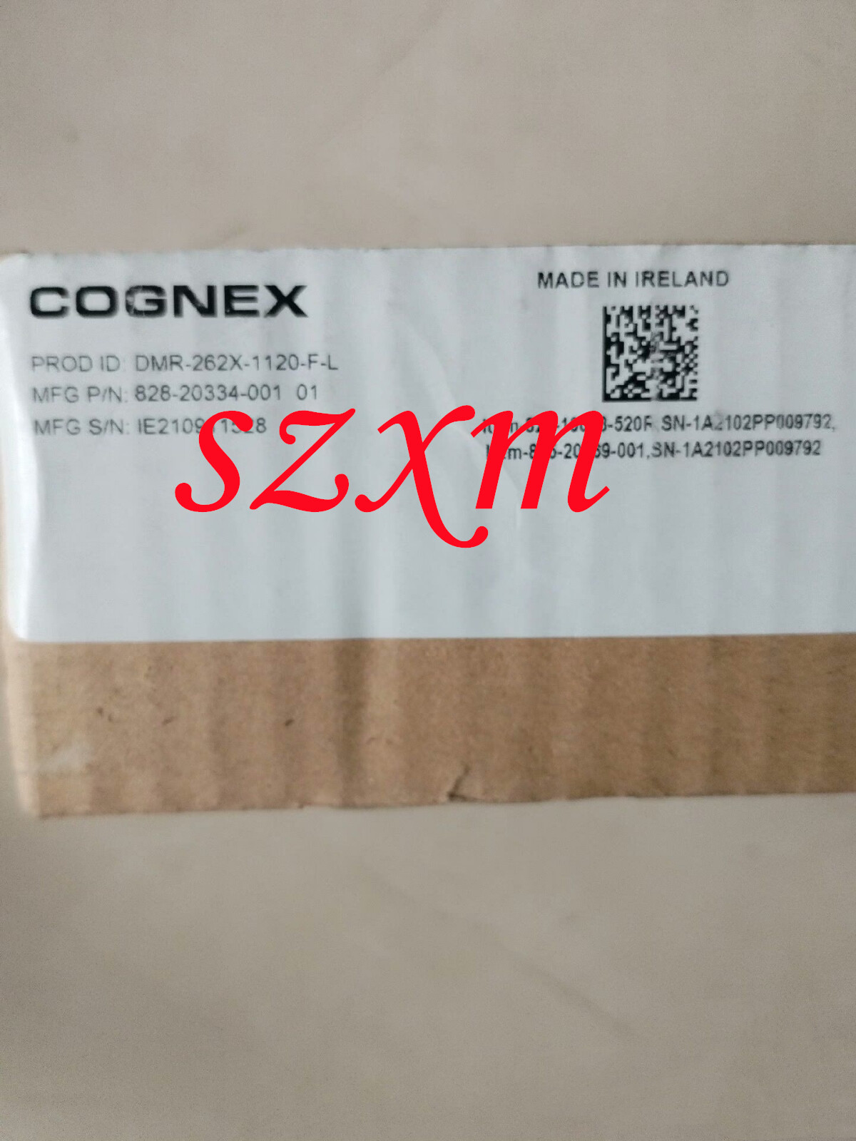New DMR-262X-1120-F-L Cognex code reader Via FedEx or DHL