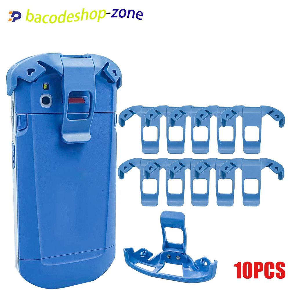 10x Blue Plastic Carrying Clip for Zebra TC51 TC52 TC56 TC57 SG-TC51-CLIPHC1-01