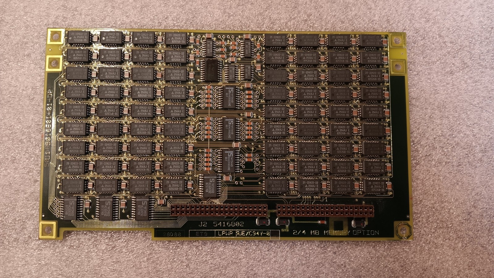 DEC Digital 2/4 MB Memory Option Module L1 5016801-01-D2 5416802 LPWR