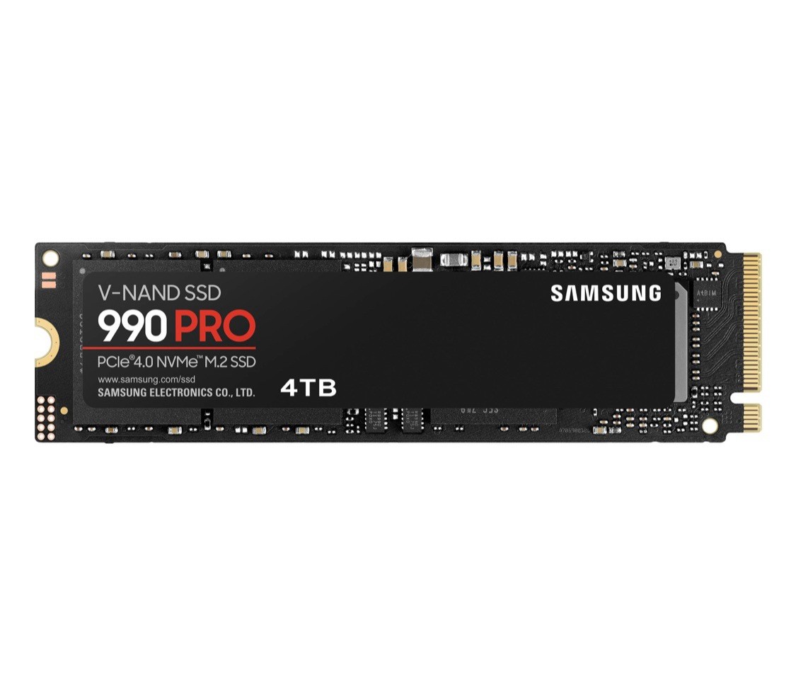 SAMSUNG 990 Pro 4TB M.2 2280 PCIe 4.0 x4 NVMe SSD MZ-V9P4T0 7116D