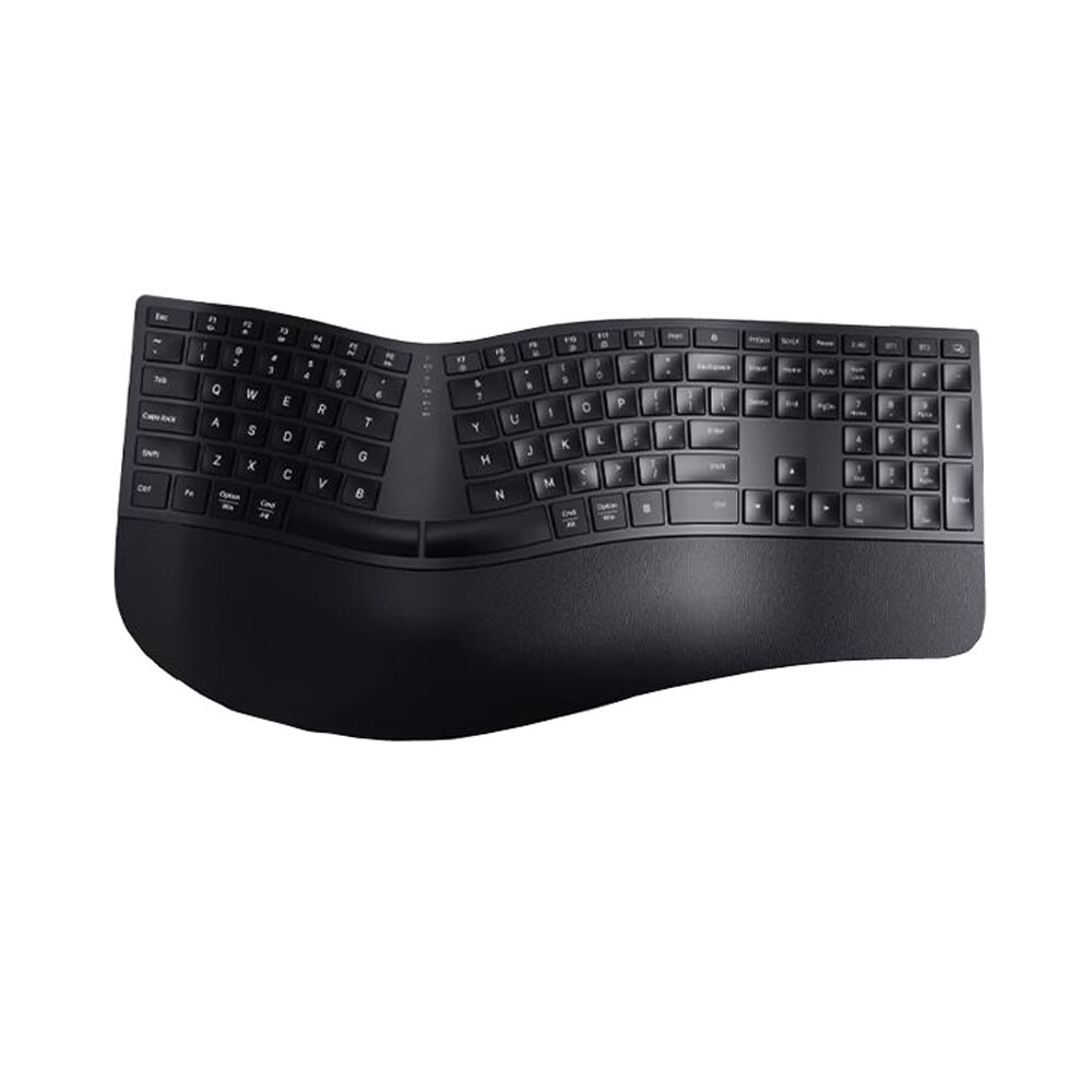 Black No Backlit Keyboard For DELUX GM909 split ergonomic keyboard English US