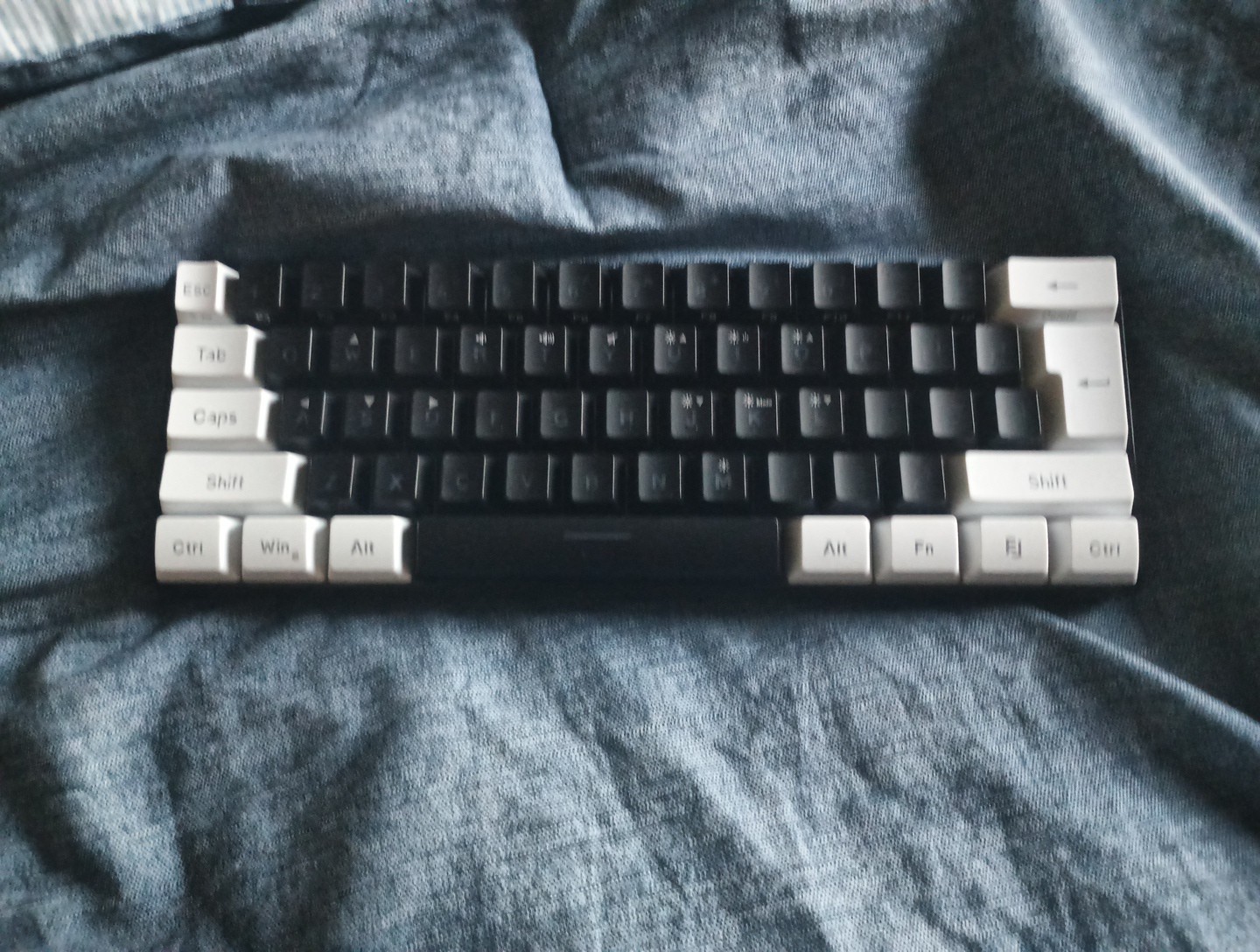 60% Wired Gaming Keyboard 61 Keys RGB Backlit Ultra-Compact Waterproof Key Board