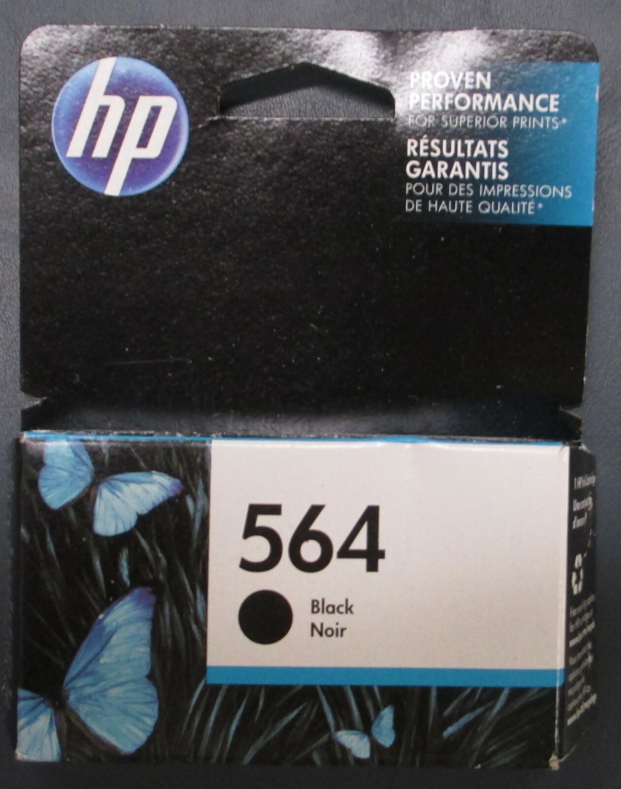 Vintage HP 564 Black Printer Ink Cartridge Unopened Display Item