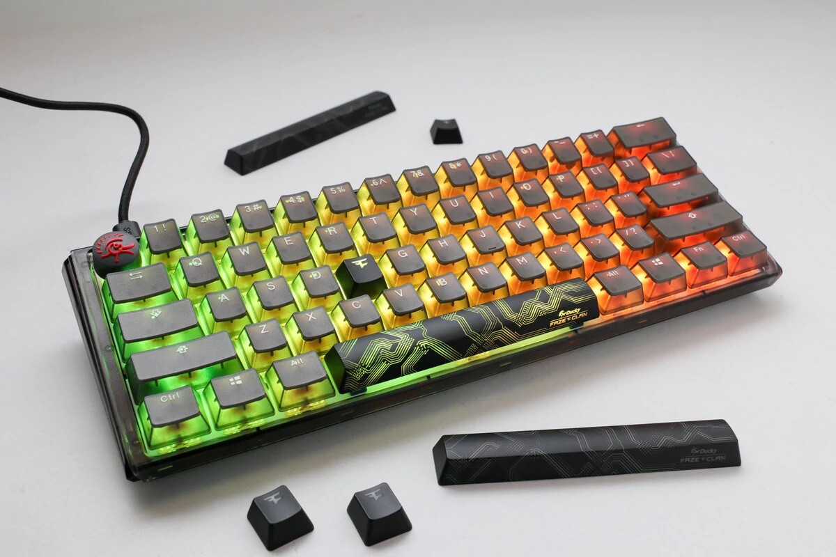 FaZe Clan x Ducky One 3 Mini Cherry MX Red Keyboard CONFIRMED PRE