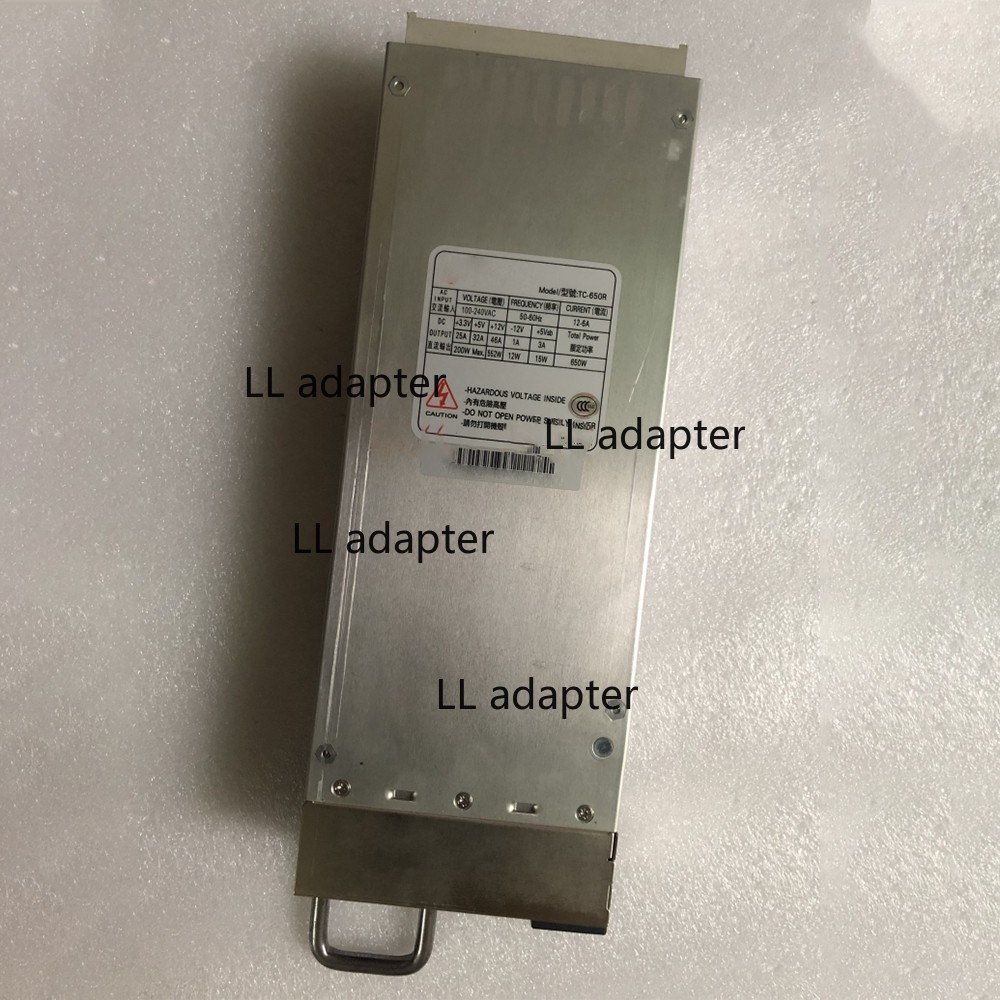 For TC-650R 100/240V 50/60Hz 12A 650W Server Power Supply PSU