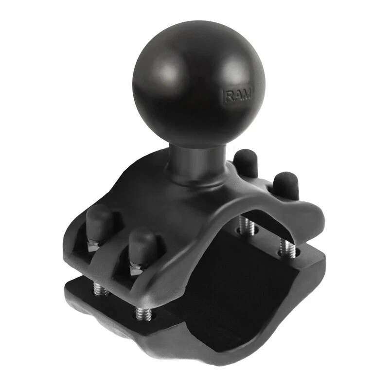 RAM Rail Clamp RAM-271U-2  C Size 1.5" Ball - For Rails 2" - 2.5" in Diameter