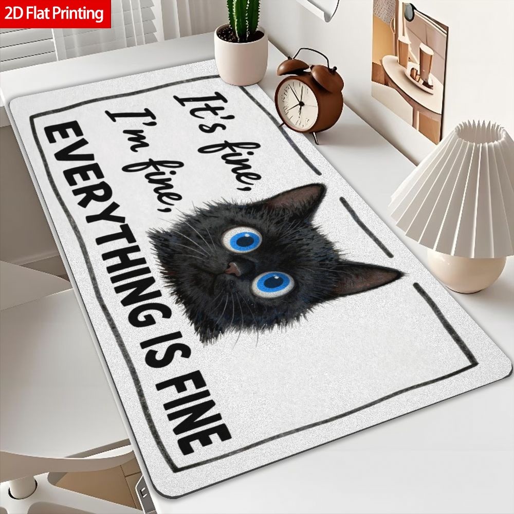 Large Non-Slip Desk Mat & Mouse Pad Suitable for Office Home Workstation - Thi