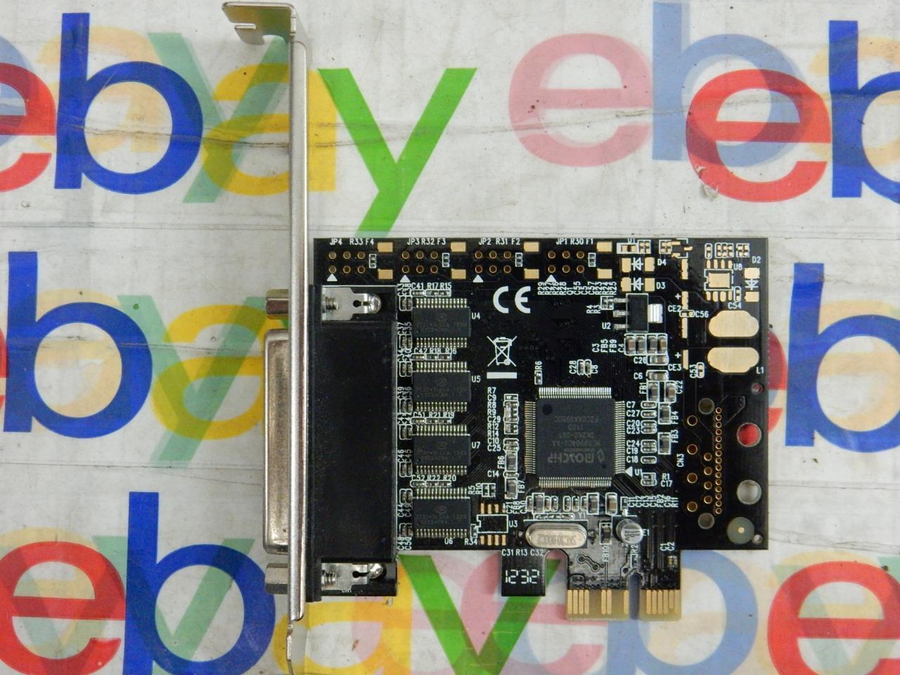 Syba SD-PEX15011 4 Port Serial RS-232 PCI-e 1.0 x1 Controller Card