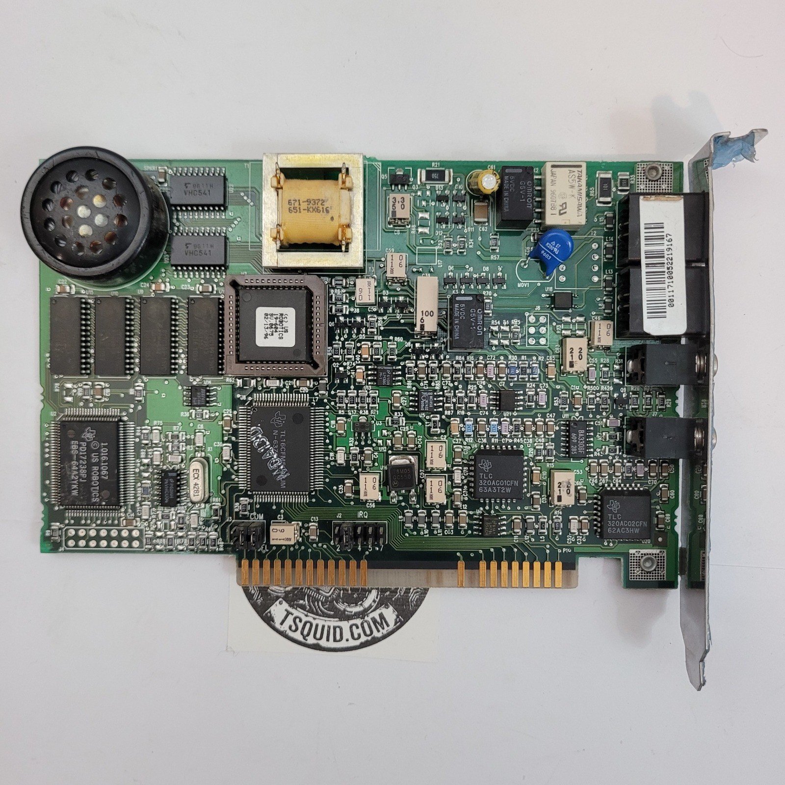 US Robotics ISA Internal Modem Card 1.012.0374-A Vintage 1995 Retro PC Hardware