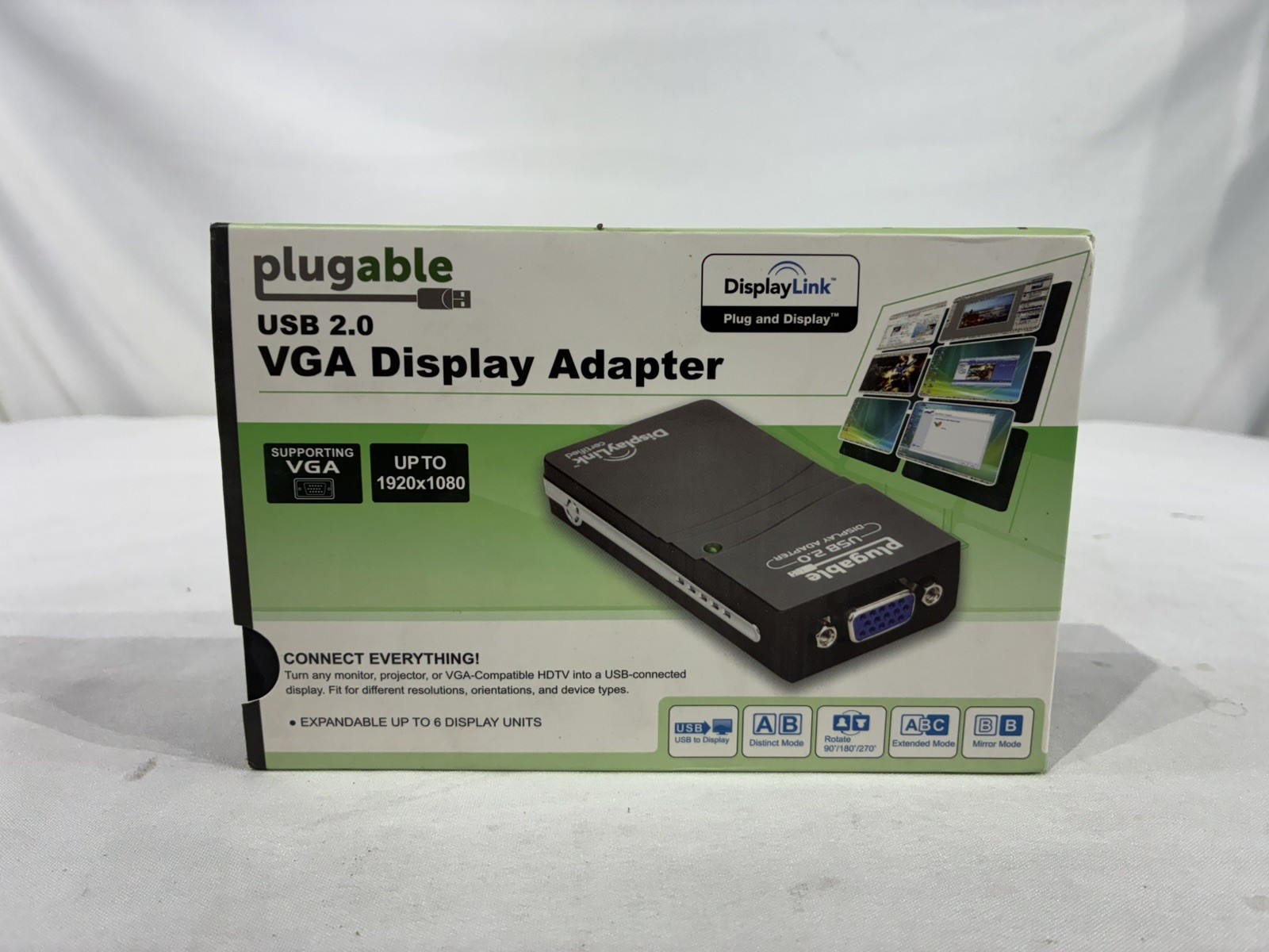 Plugable USB 2.0 VGA Display Adapter USB-VGA-165