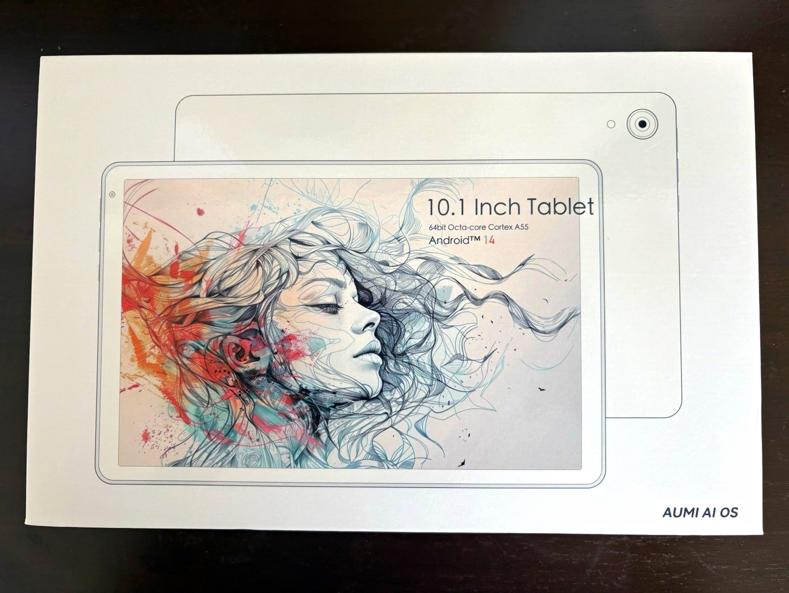 URAO AUMI AI OS 10.1" Android 14 Tablet 64bit Octa-core Cortex A55