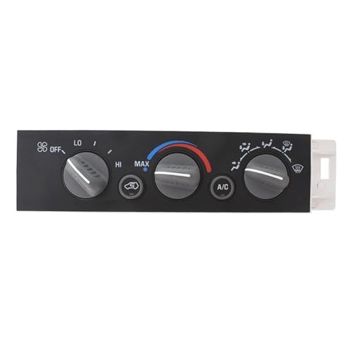 AC Heater Control Panel w/o Rear Window Defogger Replacement for 1996-2002 