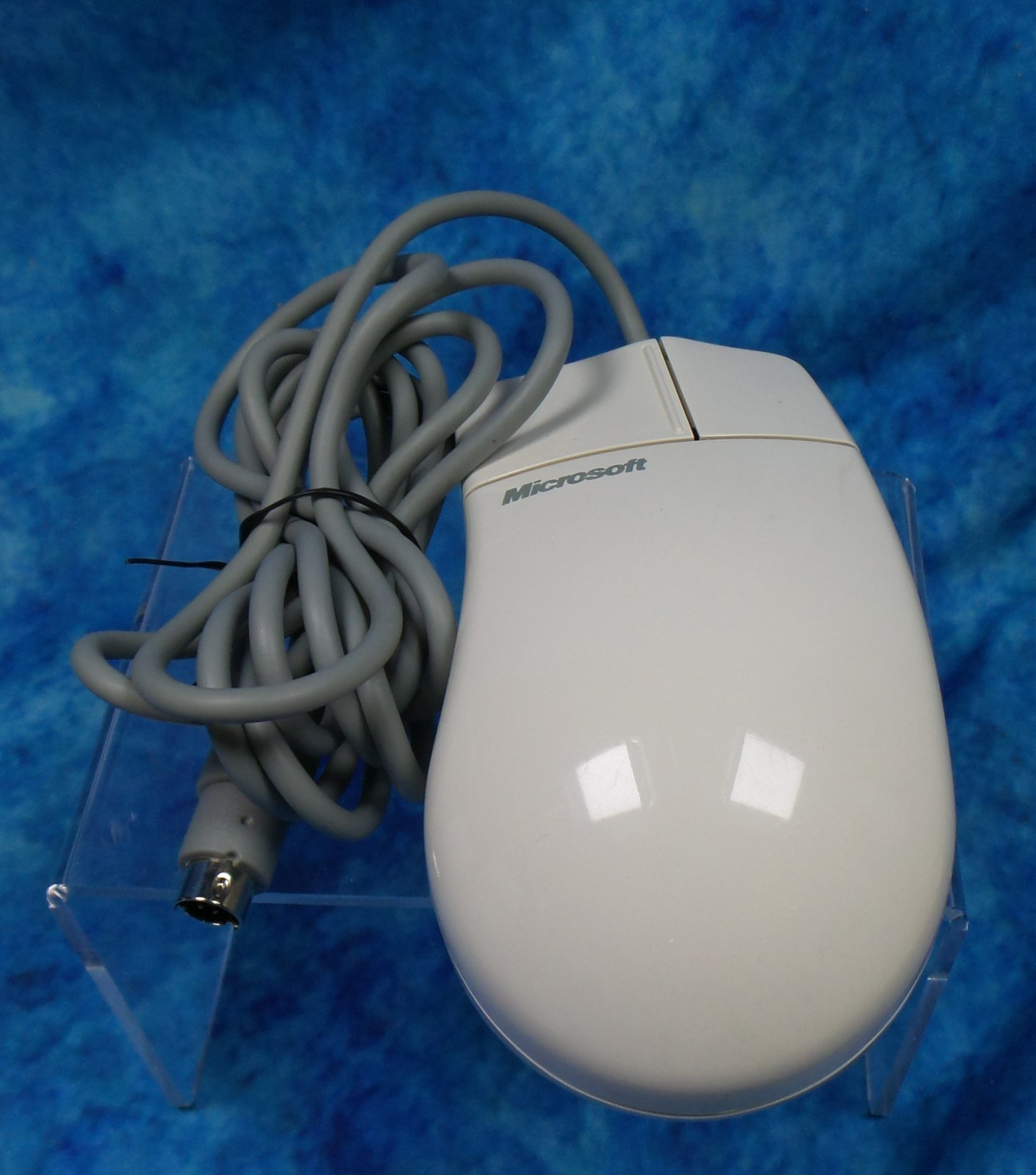 Vintage Microsoft Serial-Mouse PS/2 Port Compatible 2.0 Computer Mouse #58264