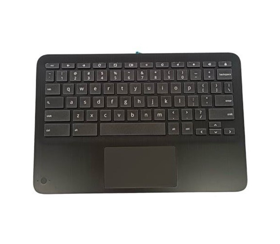 LTPRPTS Replacement Laptop Keyboard Touchpad Part for HP Chromebook X360 Black